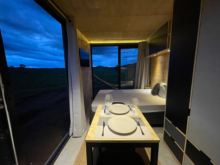 Sunset Rooftop House: cabana com vista em Pirenópolis