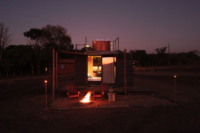 Sunset Rooftop House: cabana com vista em Pirenópolis