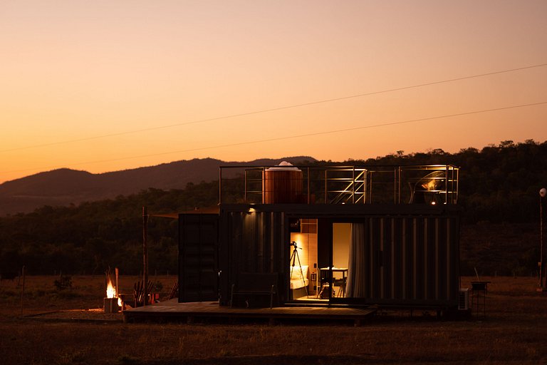 Sunset Rooftop House: cabana com vista em Pirenópolis