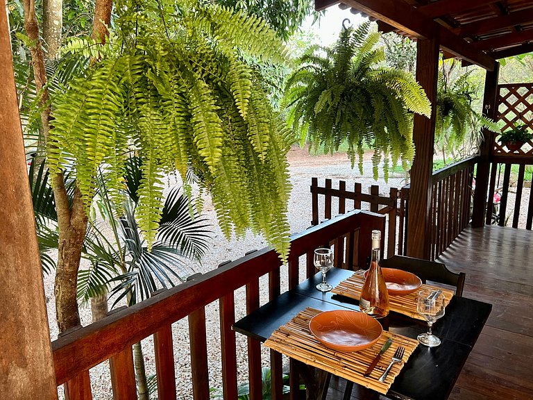 Chalé Ágata | Ofurô, Fogueira e Natureza em Pirenópolis