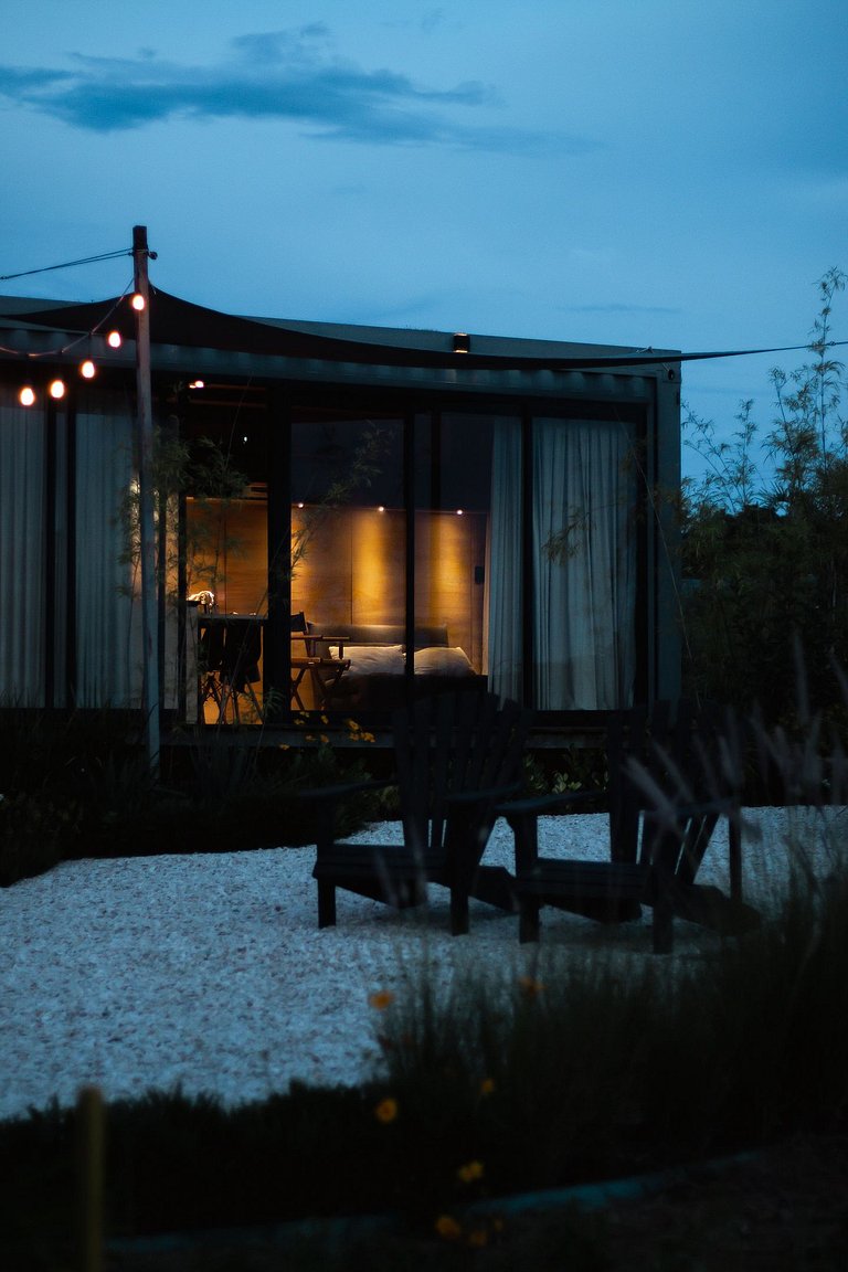 Summer Glass Home: cabana de vidro com ofurô em Pirenópolis